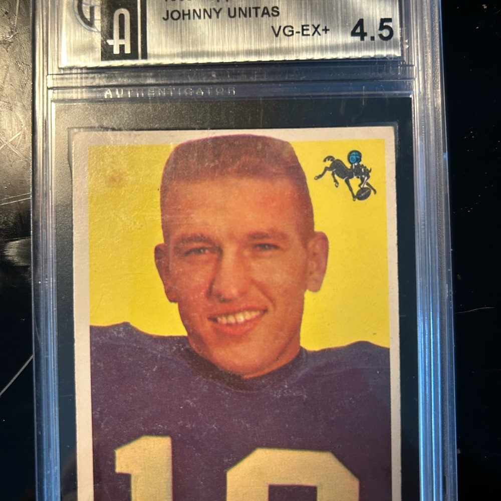 Johnny Unitas Football Card